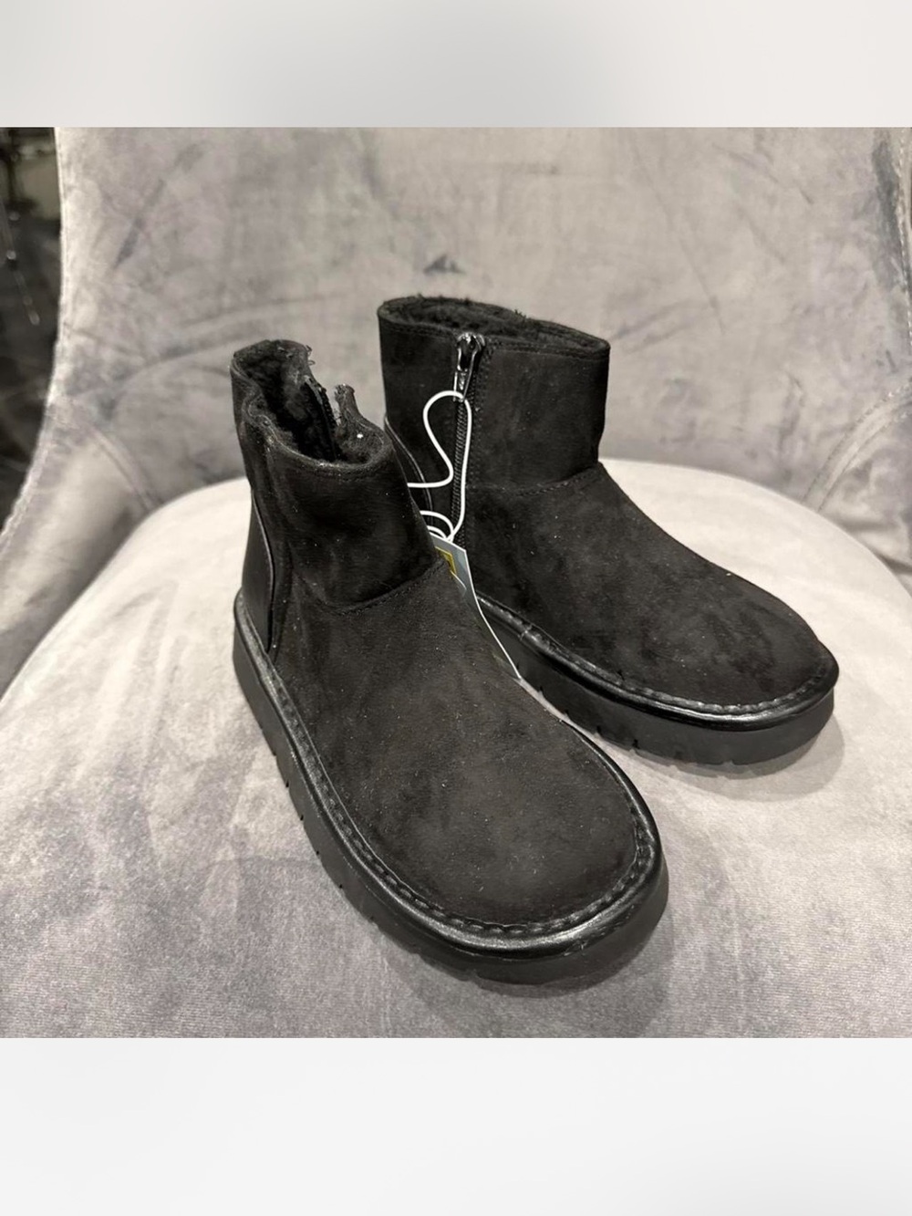 Cat & Jack Sherpa Fur Lined Boots
